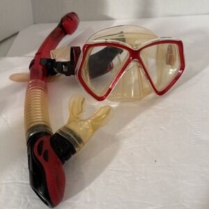 Snorkel Scuba‎ Full Face Mask Swimming Underwater Diving Body Glove Amaze Adult